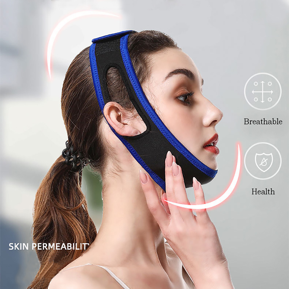 Skincare Qv - Opaska wyszczuplająca twarz wielokrotnego użytku, modelująca