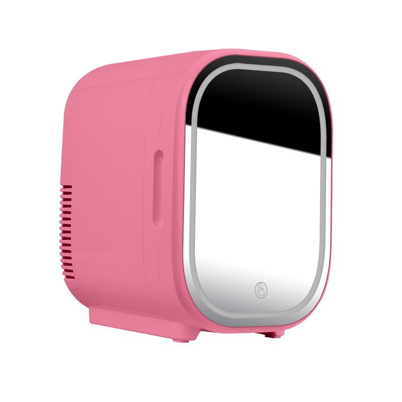 Skincare Pink - Przenośna lodówka kosmetyczna 8L - Mini